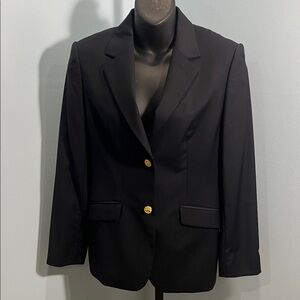 “346” Brooks Brothers Outlet Classic Navy  Blazer with Gold Buttons